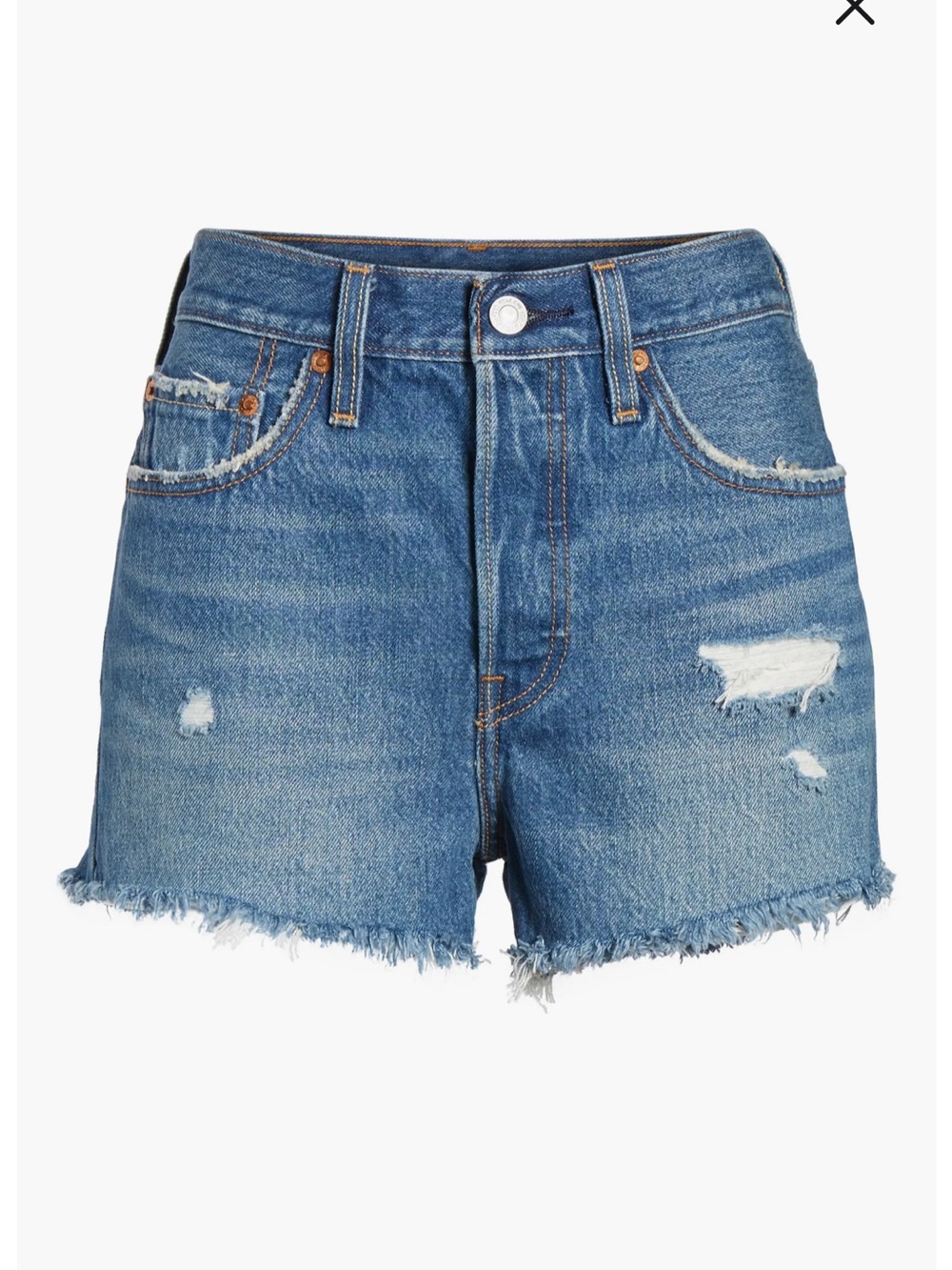Levi’s 501 High Rise Short Jean Shorts